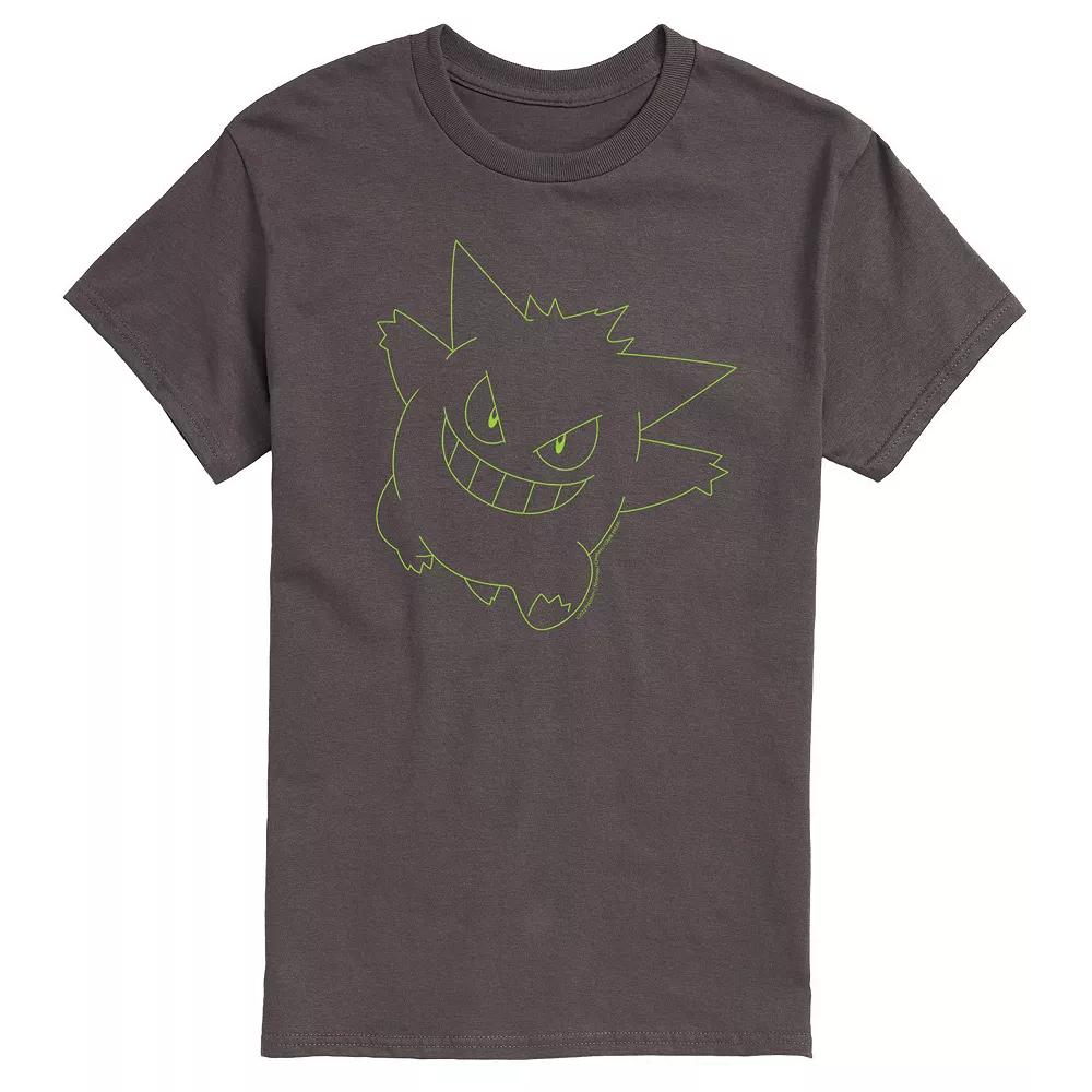 Men's Pokemon GenGar Big Face Tee,  Product Image