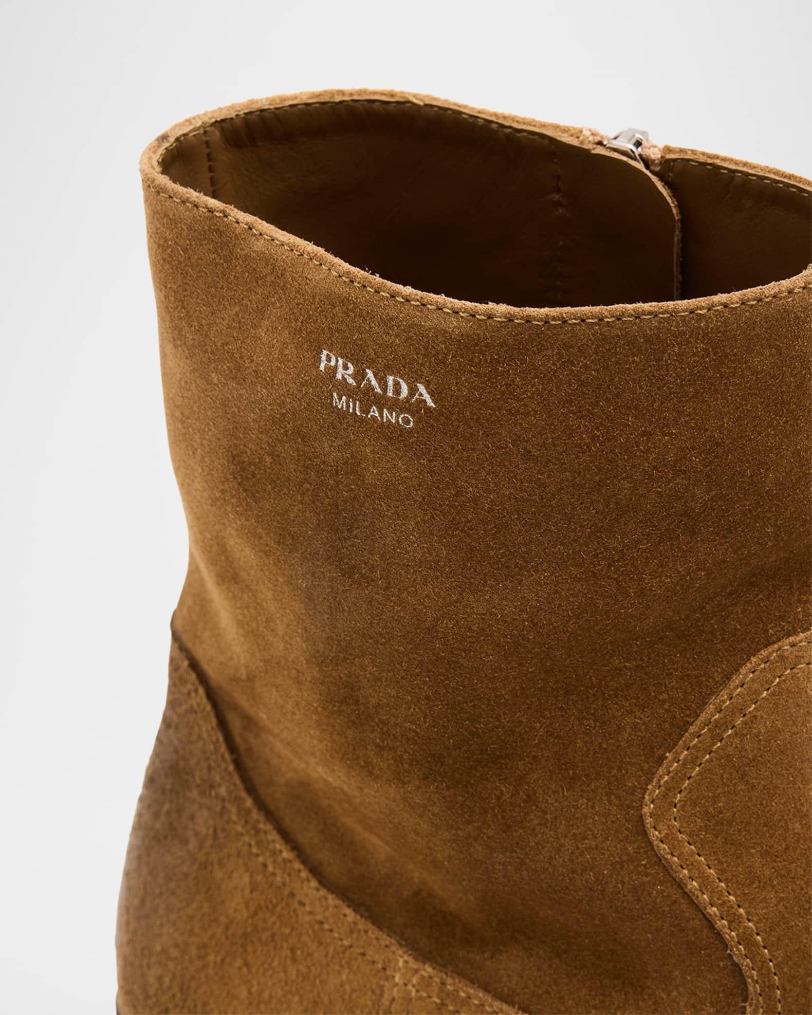 Suede Western Booties Product Image