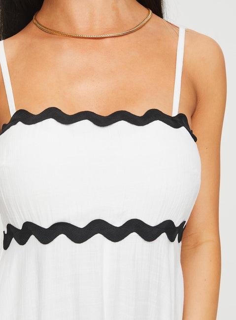 Croxetti Maxi Dress White Product Image