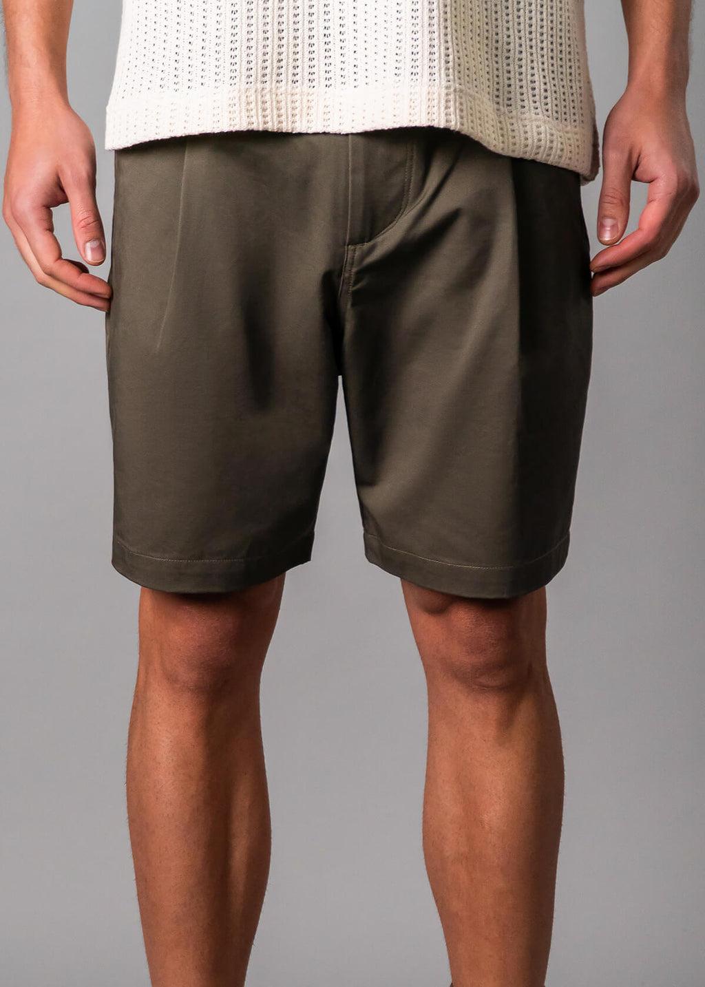Oblique Short Olive Product Image