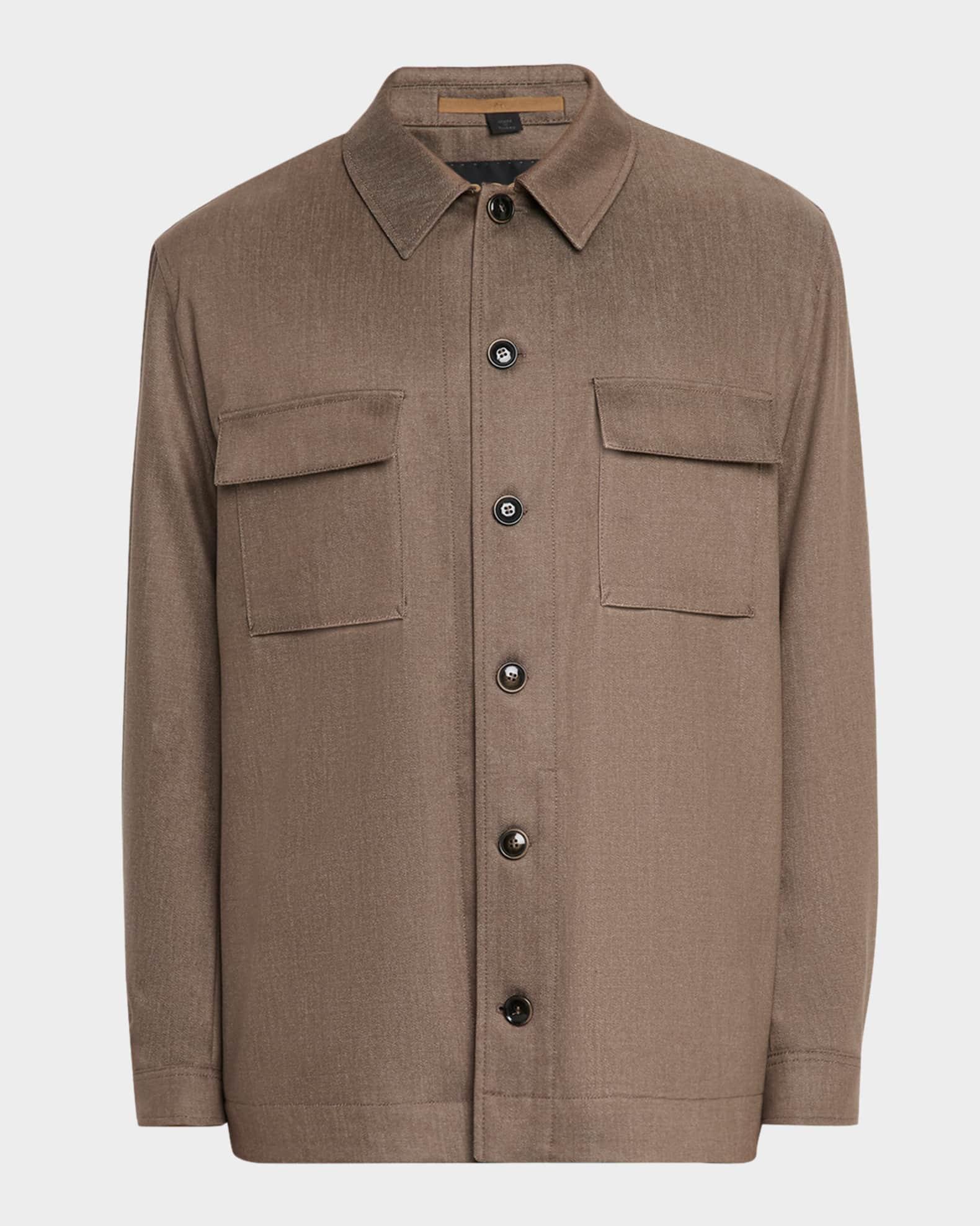 Men's Corvin Wool Shirt Jacket Product Image