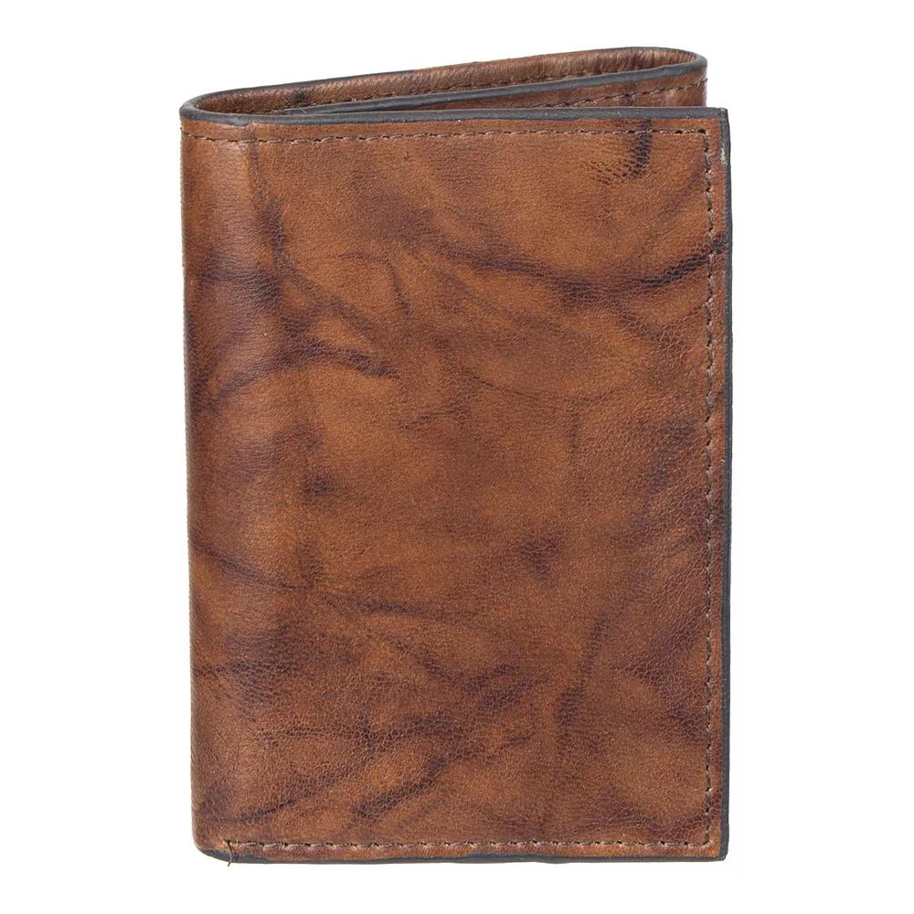 Men's Sonoma Goods For Life® RFID-Blocking Crunch Extra-Capacity Trifold Wallet, Black Product Image