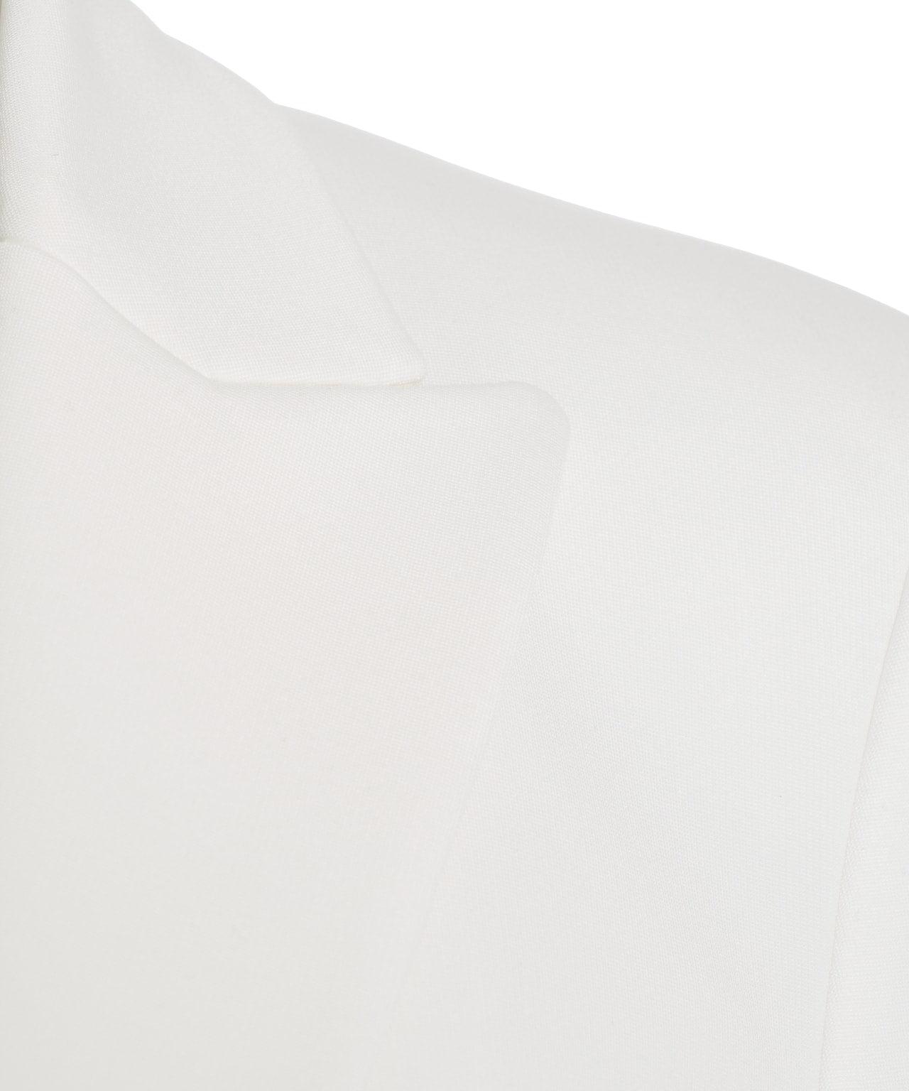 Single-breasted blazer in scuba Product Image