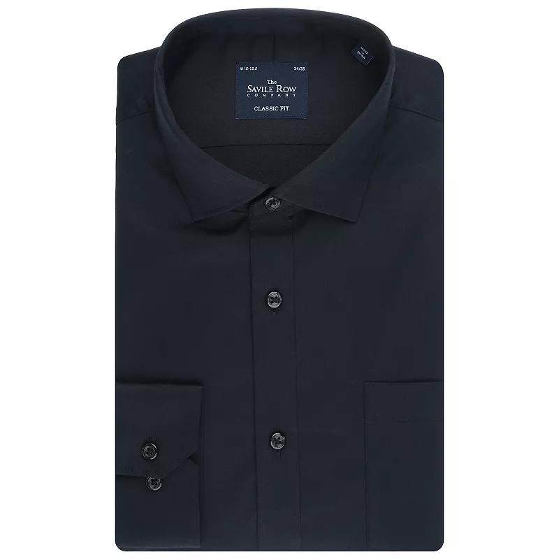 Men's Savile Row Classic Fit Sateen Dress Shirt,  Product Image