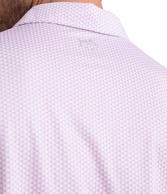 Southern Tide Performance Stretch Driver On The Ball Printed Short Sleeve Polo Shirt Product Image