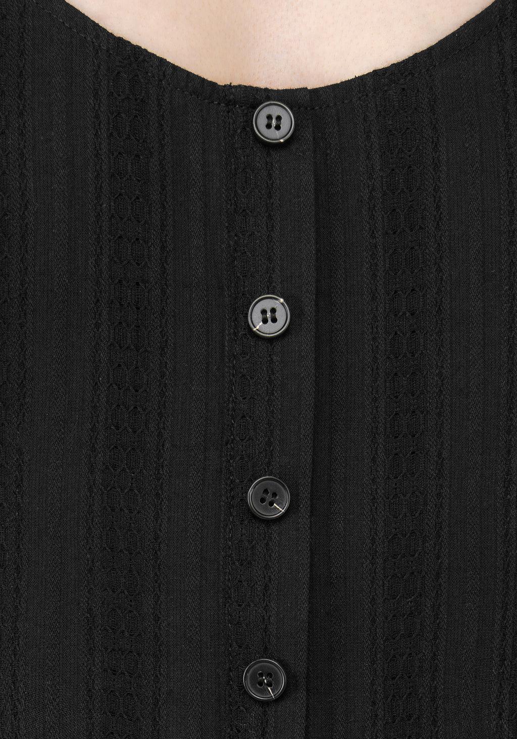 Gorse Cotton Puff Sleeve Blouse Top Product Image