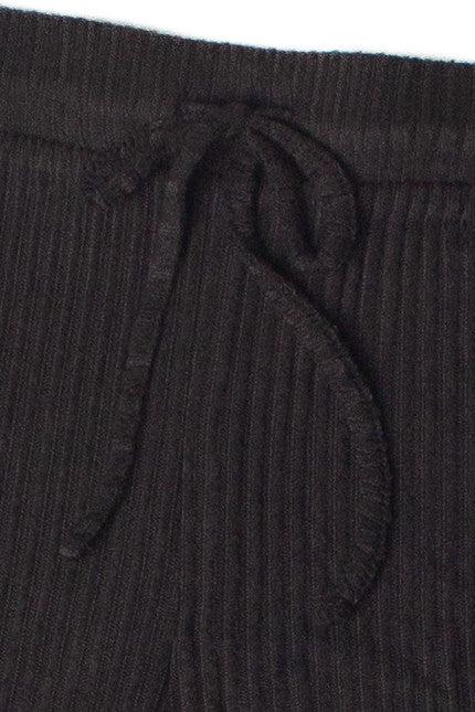 Wide Rib Flare Lounge Pants Product Image