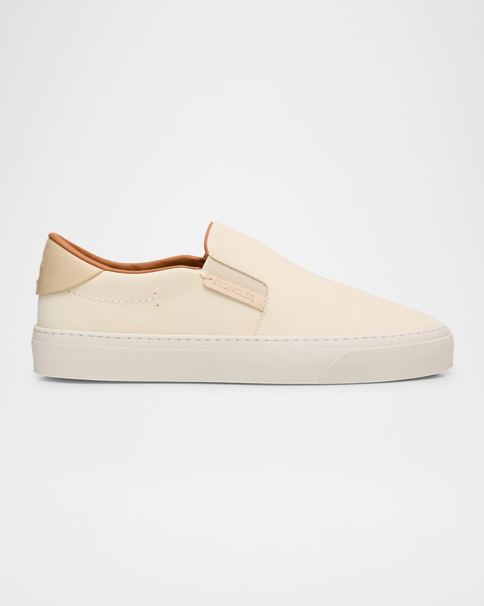 Men's Monclub Leather Slip-On Sneakers Product Image