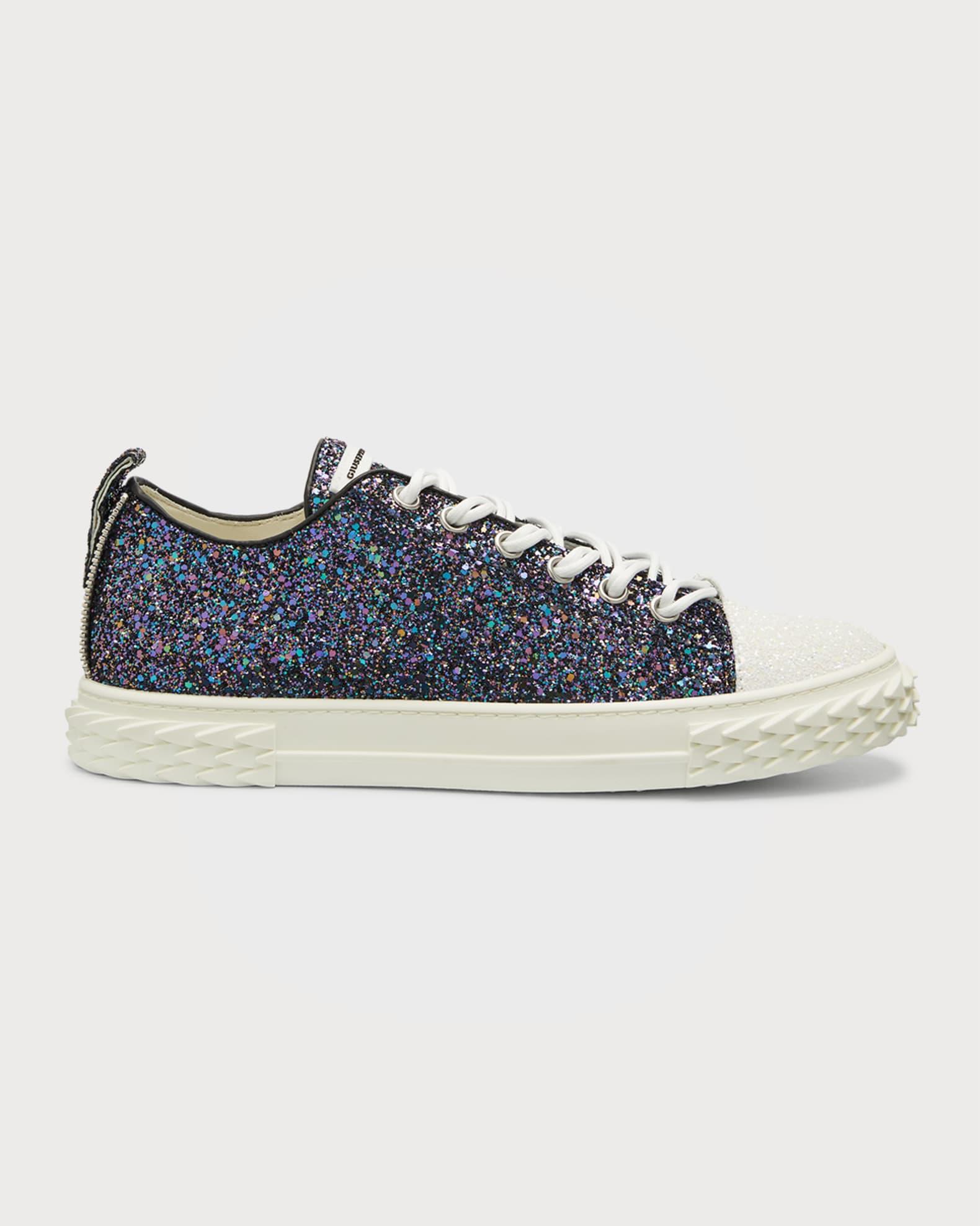 Men's Glitter Low-Top Sneakers Product Image
