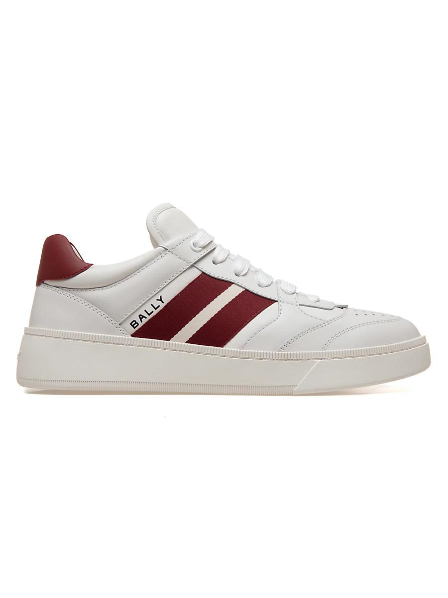 Mens Rebby Striped Leather Low-Top Sneakers Product Image