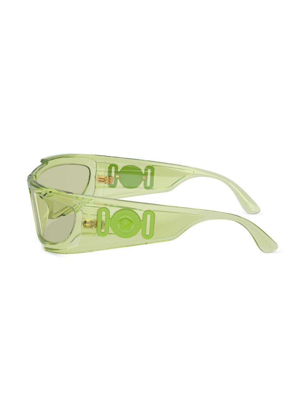 logo-plaque rectangular-frame sunglasses Product Image