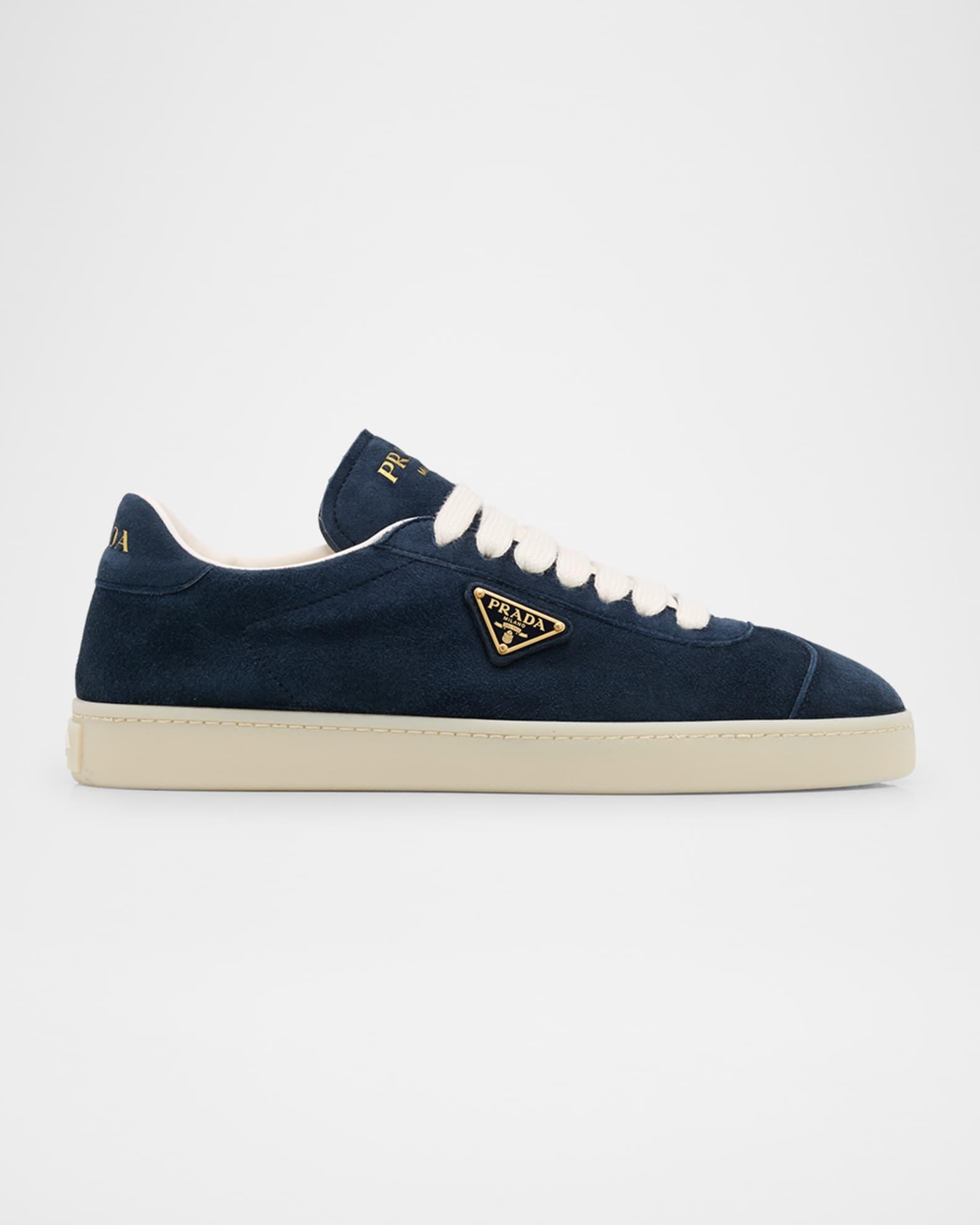 Leather Low-Top Sneakers Product Image