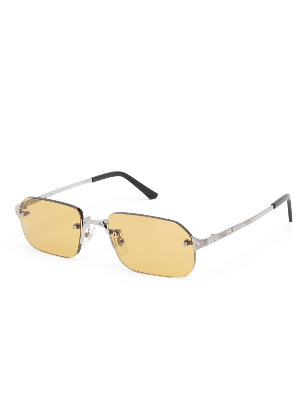 rectangle-frame sunglasses Product Image