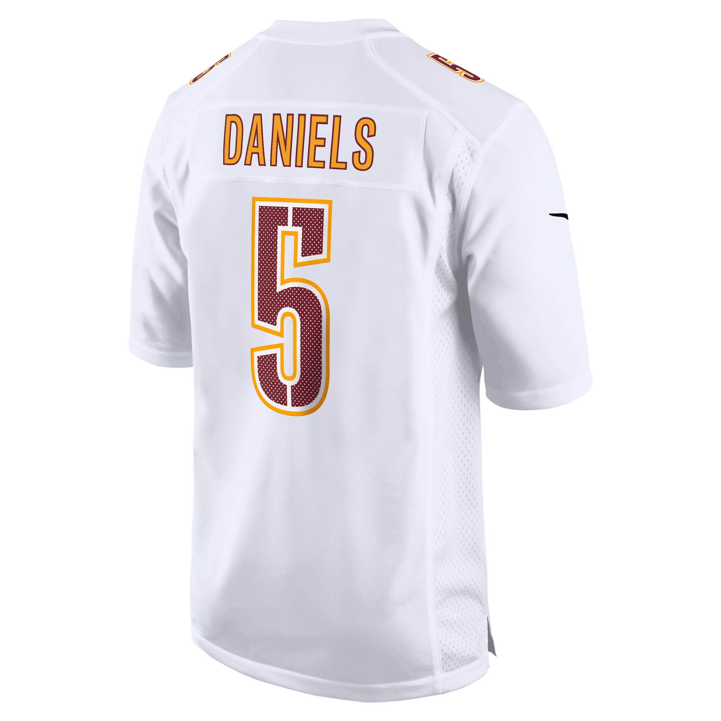 Jayden Daniels Washington Commanders Nike Mens NFL Game Fashion Jersey | 22NM10A9EF-1YX Product Image