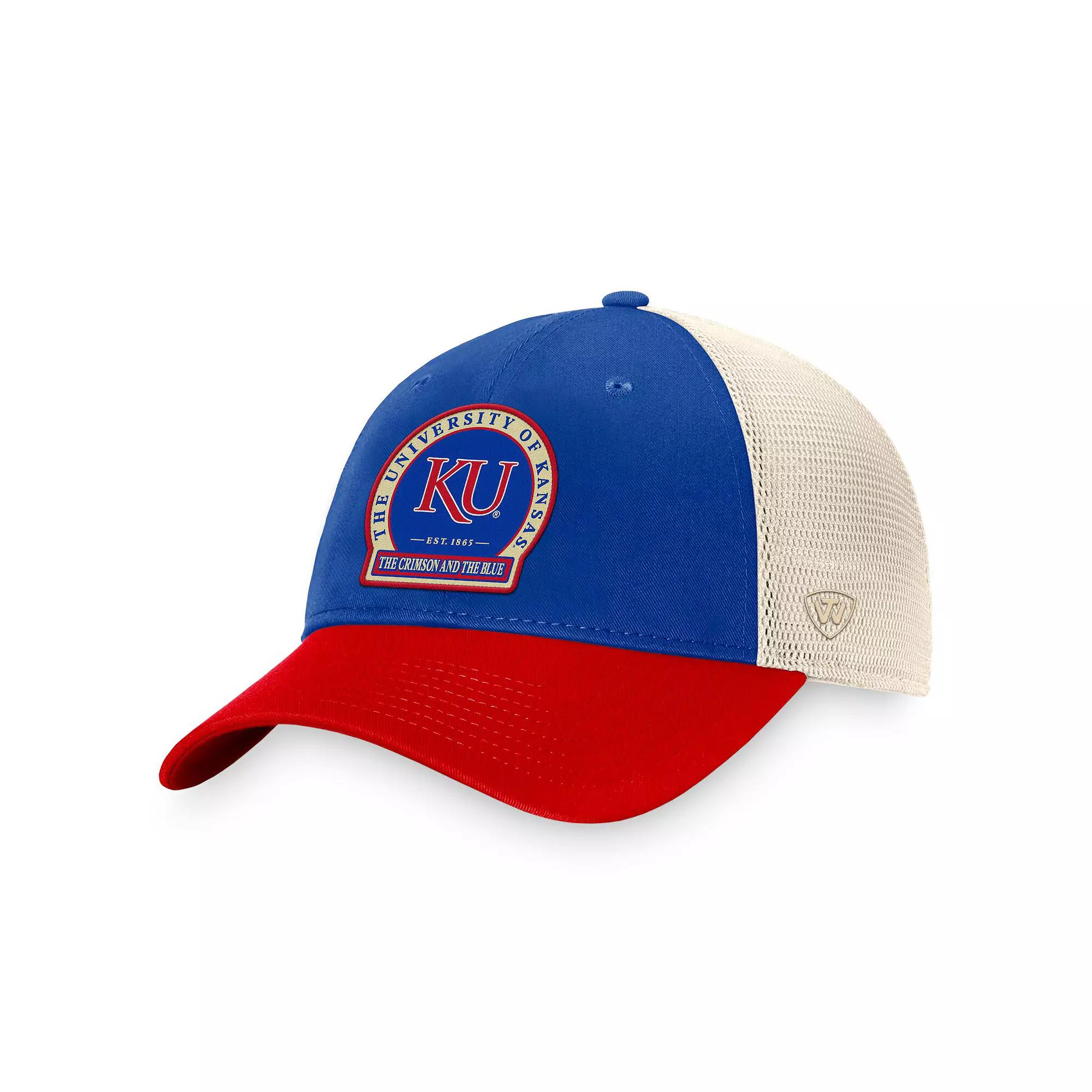 Men's Top of the World Crimson Washington State Cougars Refined Trucker Adjustable Hat, Wsc Red Product Image