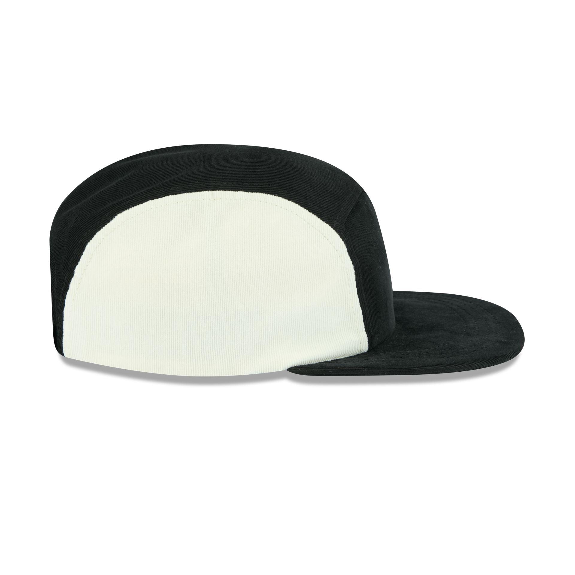 New Era Cap Black White Cord Camper Strapback Hat Male Product Image