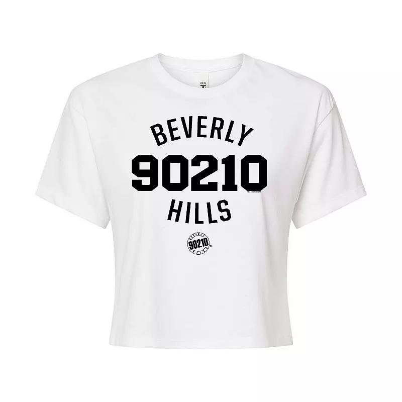 Juniors' Beverly Hills 90210 Cropped Tee, Girl's,  Product Image