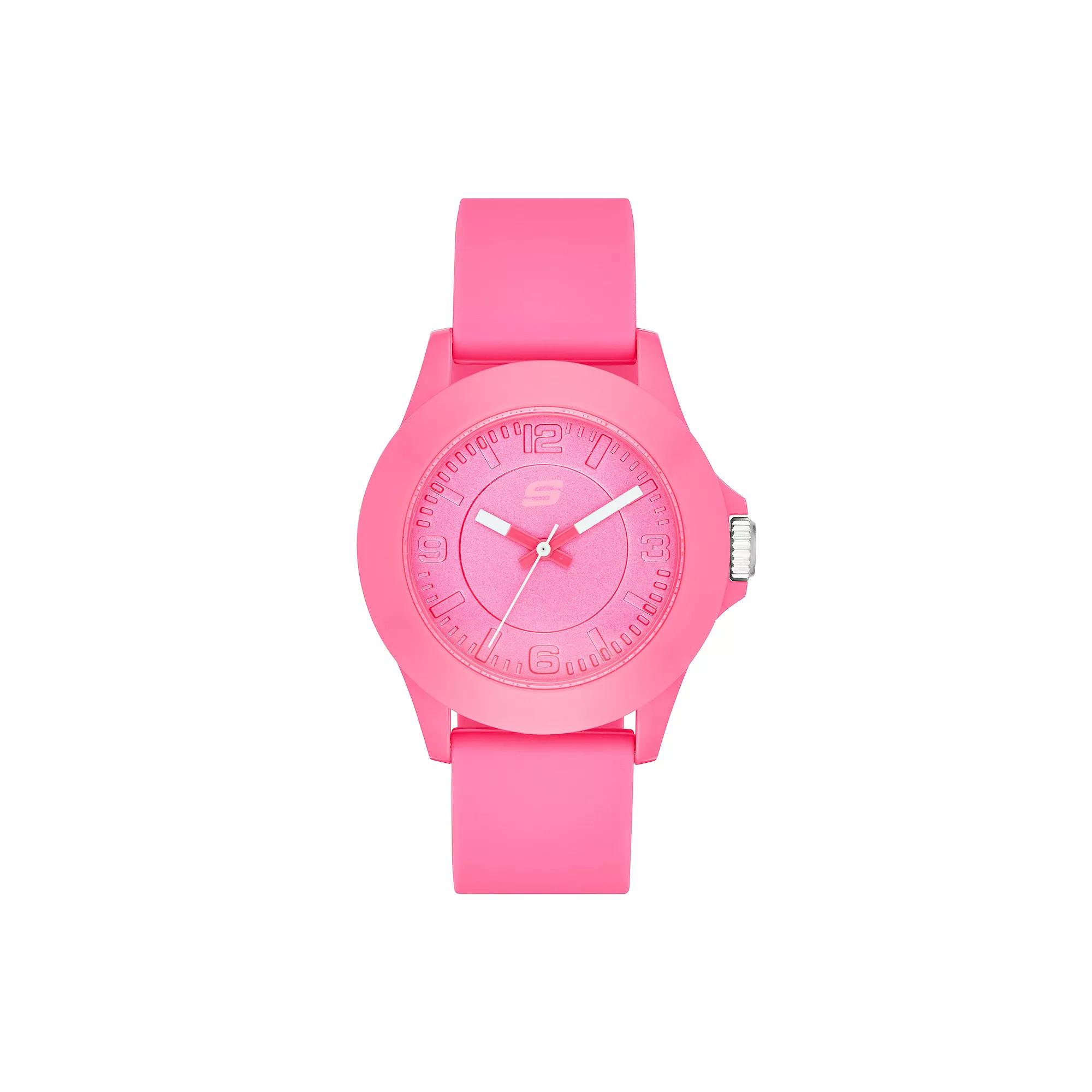 Skechers® Women's Rosencrans Black Silicone Watch,  Product Image