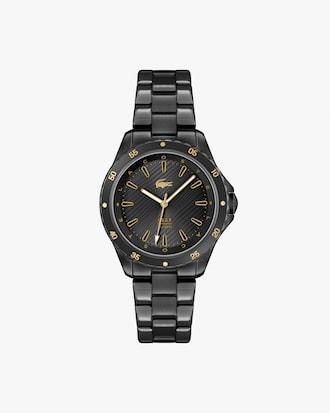 Three Hand Crocorigin Leather Watch Product Image