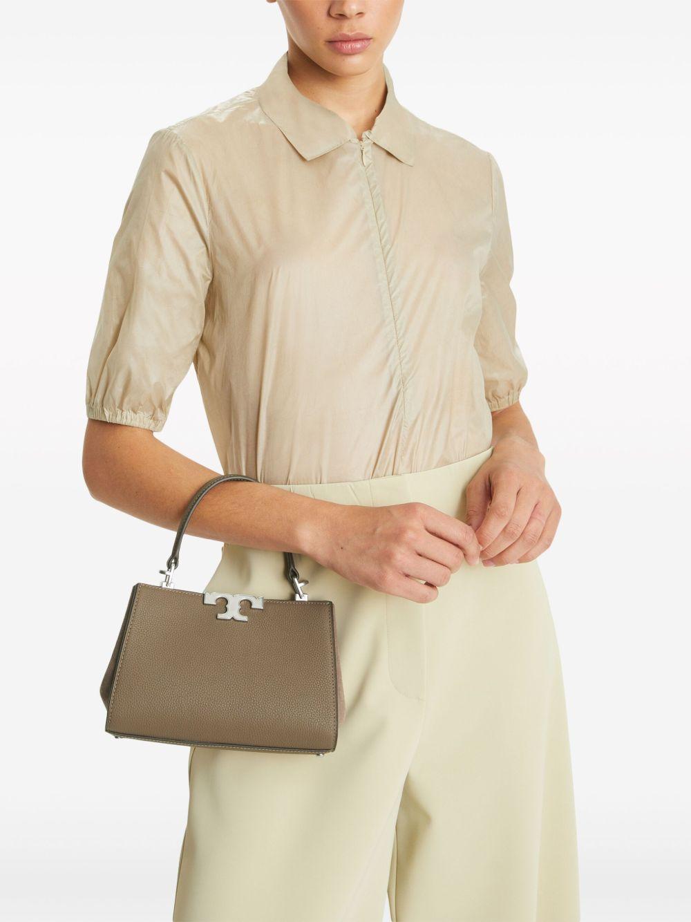 mini Eleanor leather satchel bag Product Image