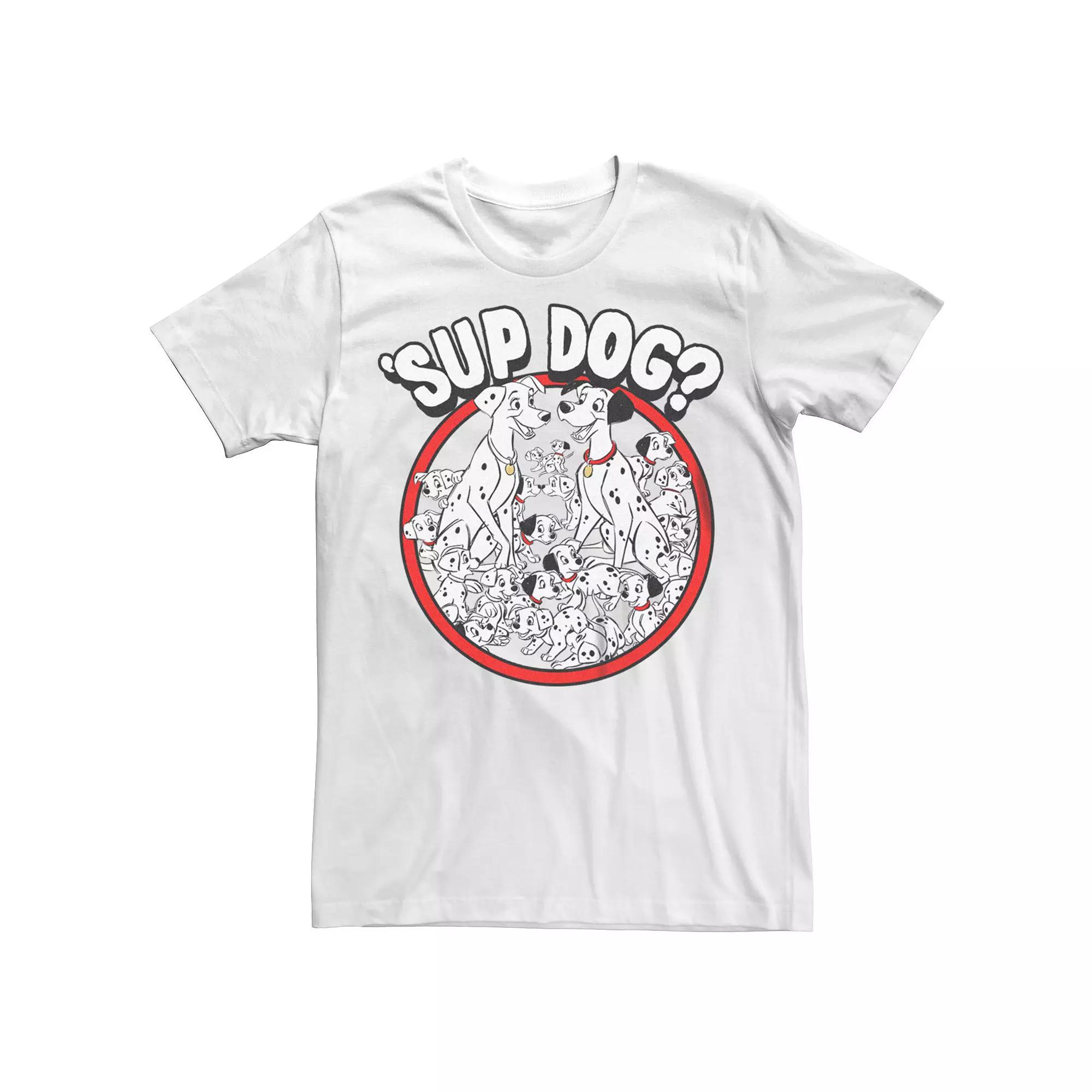 Disney's 101 Dalmatians Men's Happy Dogs Badge Tee,  Product Image