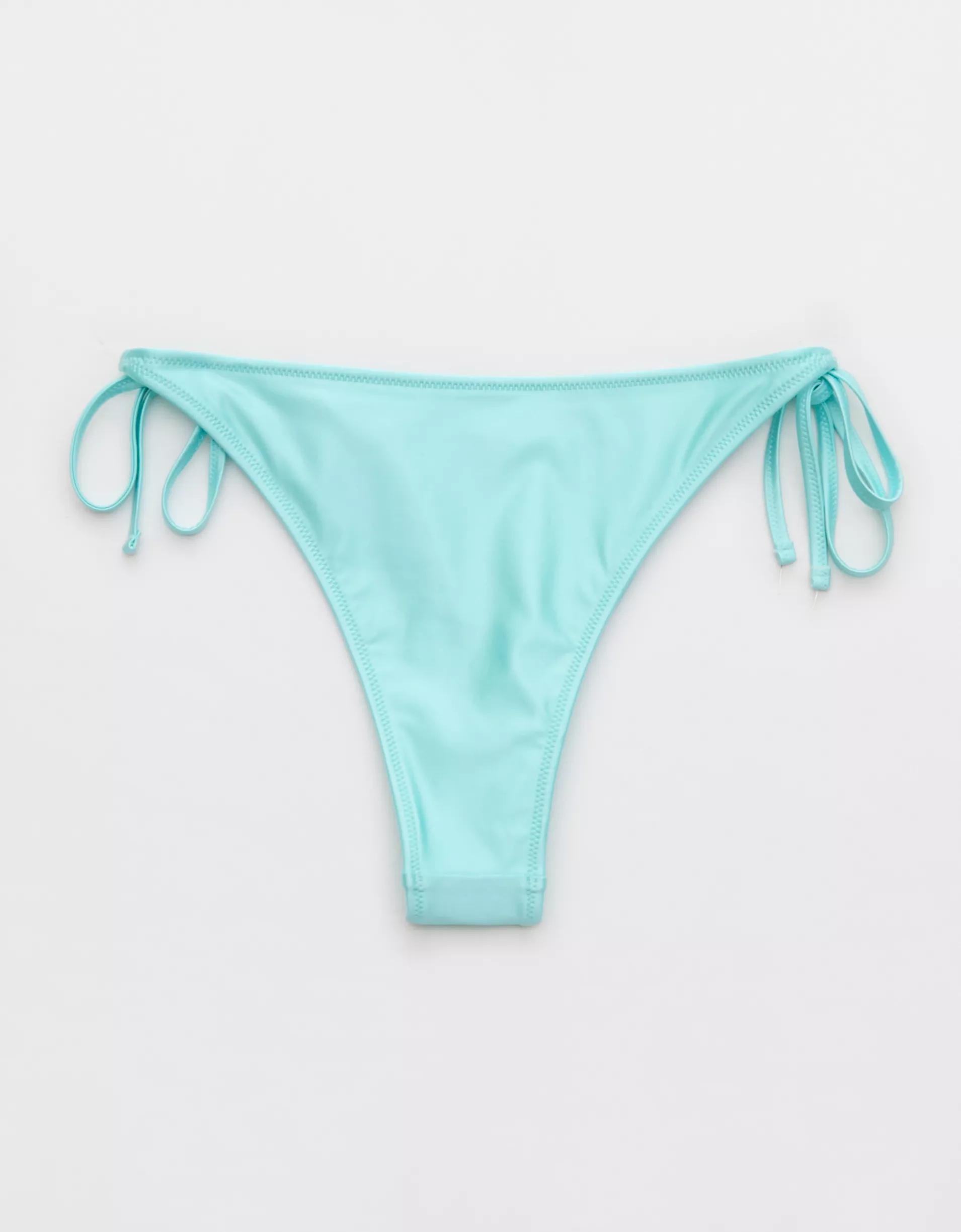 Aerie The Sunbun Shine Lace Bikini Bottom Product Image