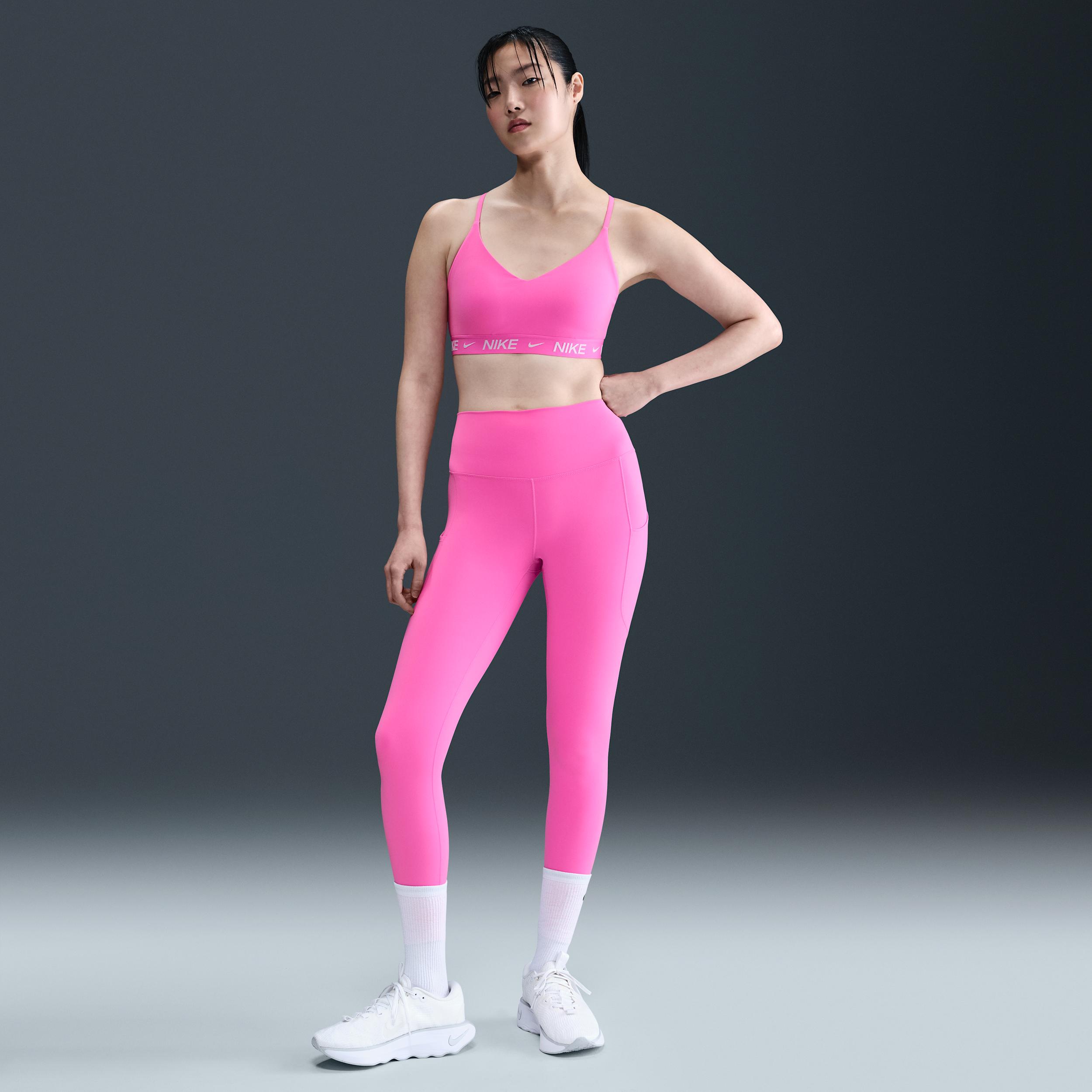 Nike Womens Indy Light Support Padded Adjustable Sports Bra | FD1062-675 Product Image