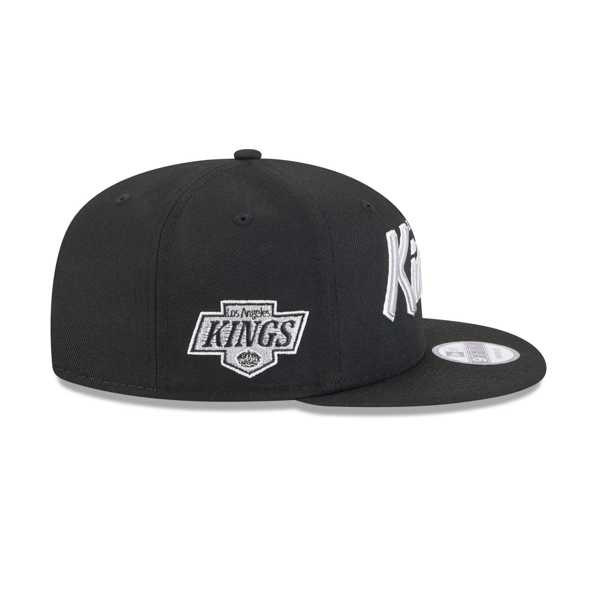 Los Angeles Kings Script 9FIFTY Snapback Hat Male Product Image
