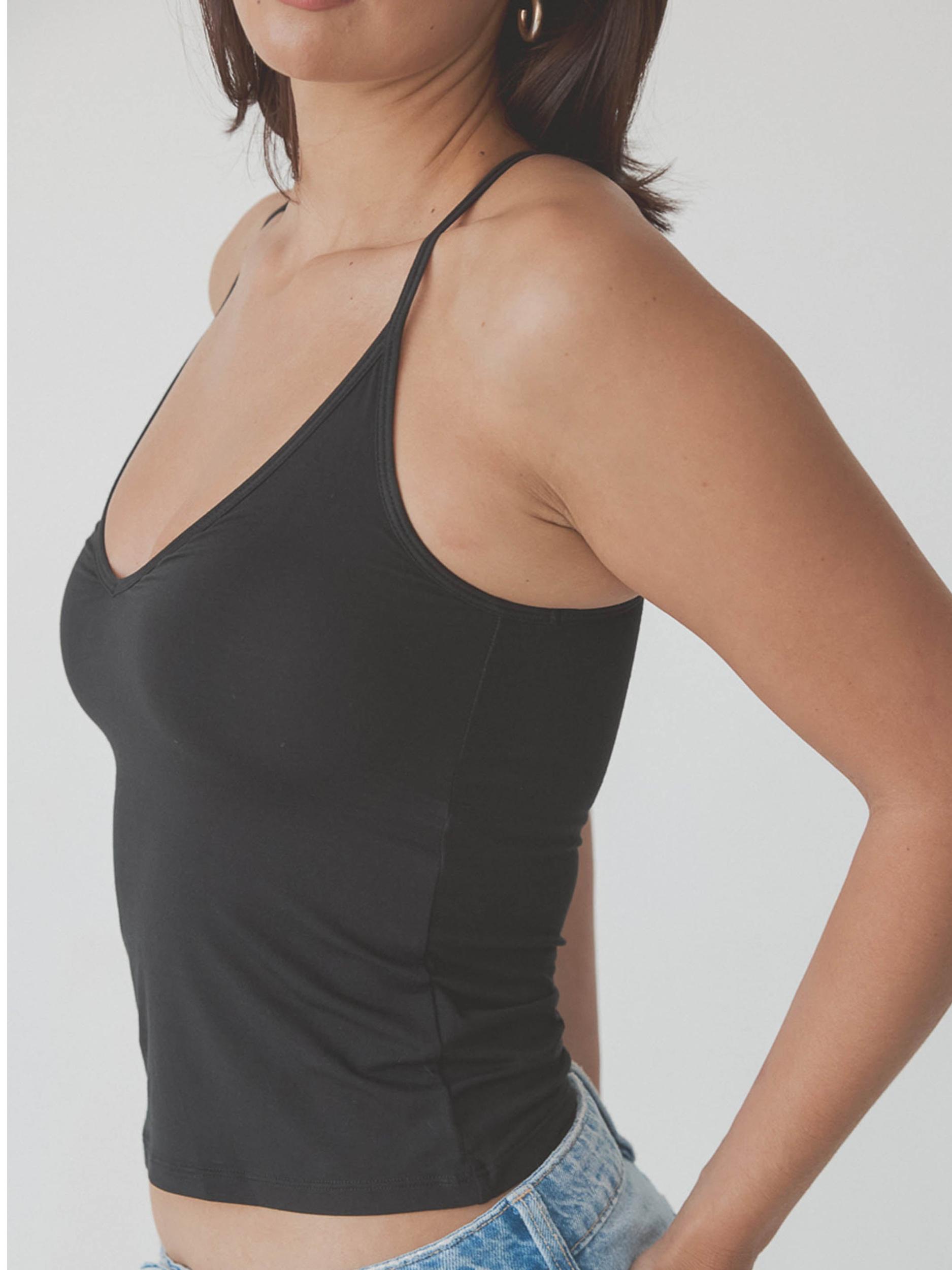 Strappy V-Neck Racerback Product Image