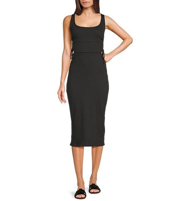 Roxy Surf Stoked Side Cutout Midi Dress Product Image