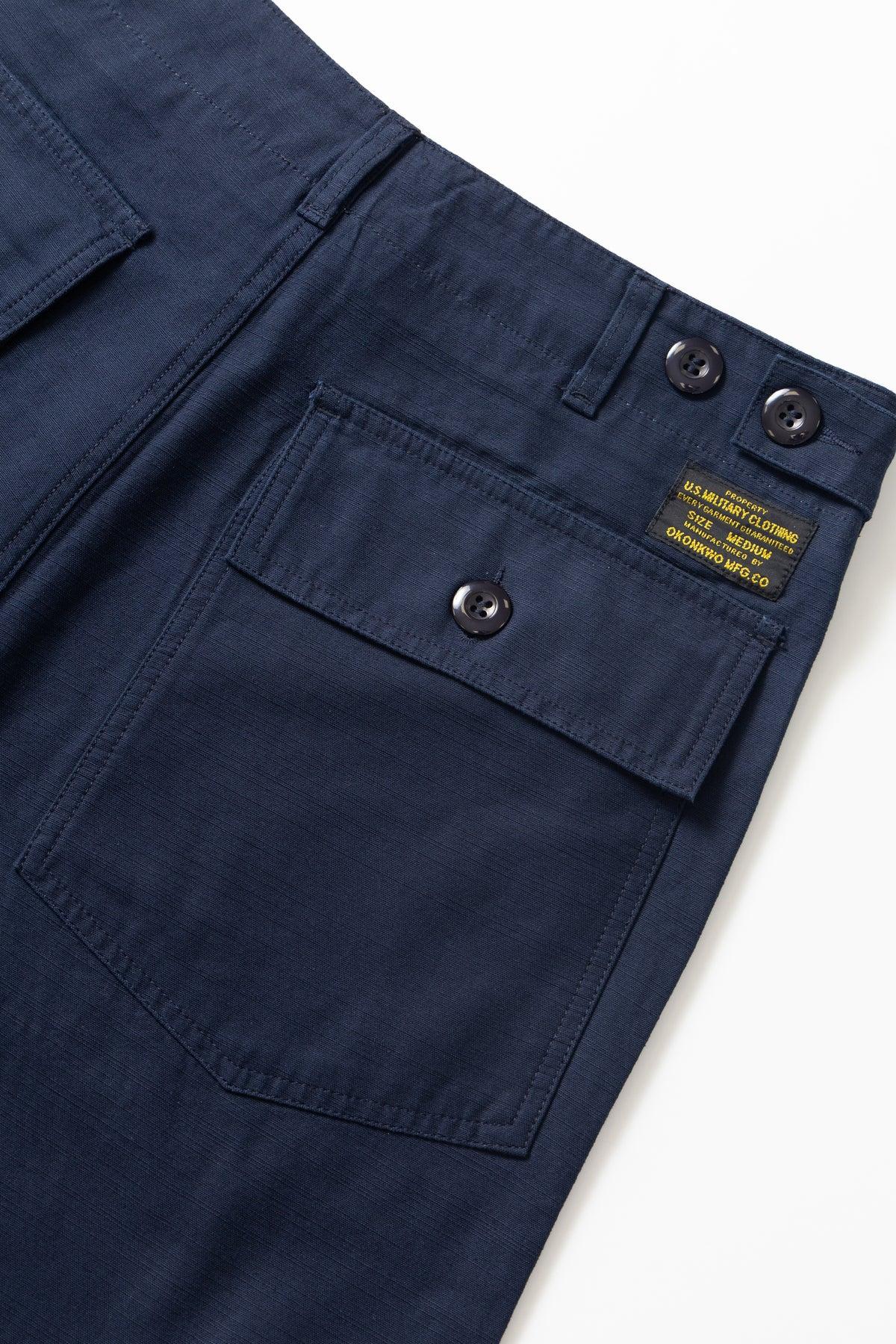 Okonkwo MFG - OG107 Fatigue Shorts - Navy Product Image