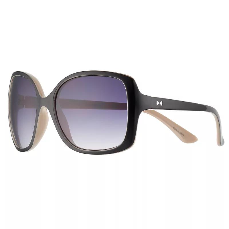 LC Lauren Conrad Cellarz Two-Tone Oversized Square Sunglasses Product Image