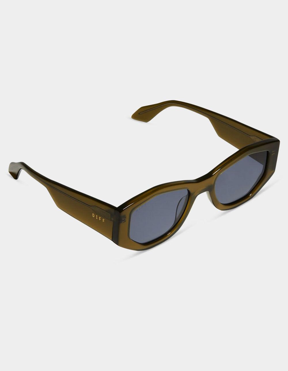 DIFF EYEWEAR Zoe Sunglasses - OLIVE Product Image