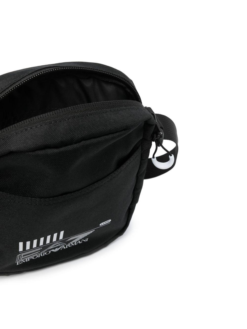 logo-print messenger bag Product Image