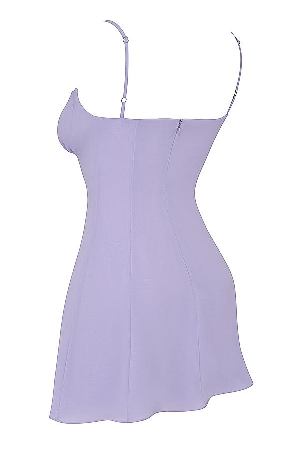 Christiana   lavender mini dress Product Image