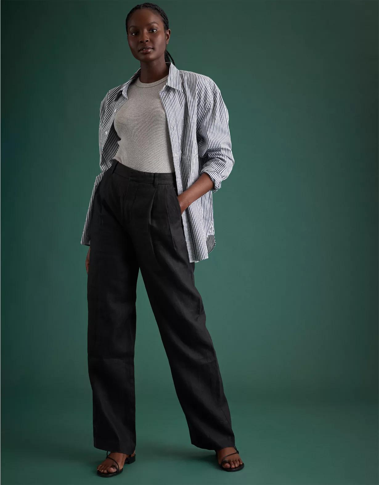 AE77 Premium Linen Trouser Product Image