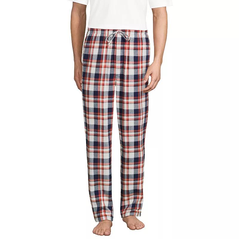 Big & Tall Lands' End Flannel Pajama Pants, Men's,  Product Image
