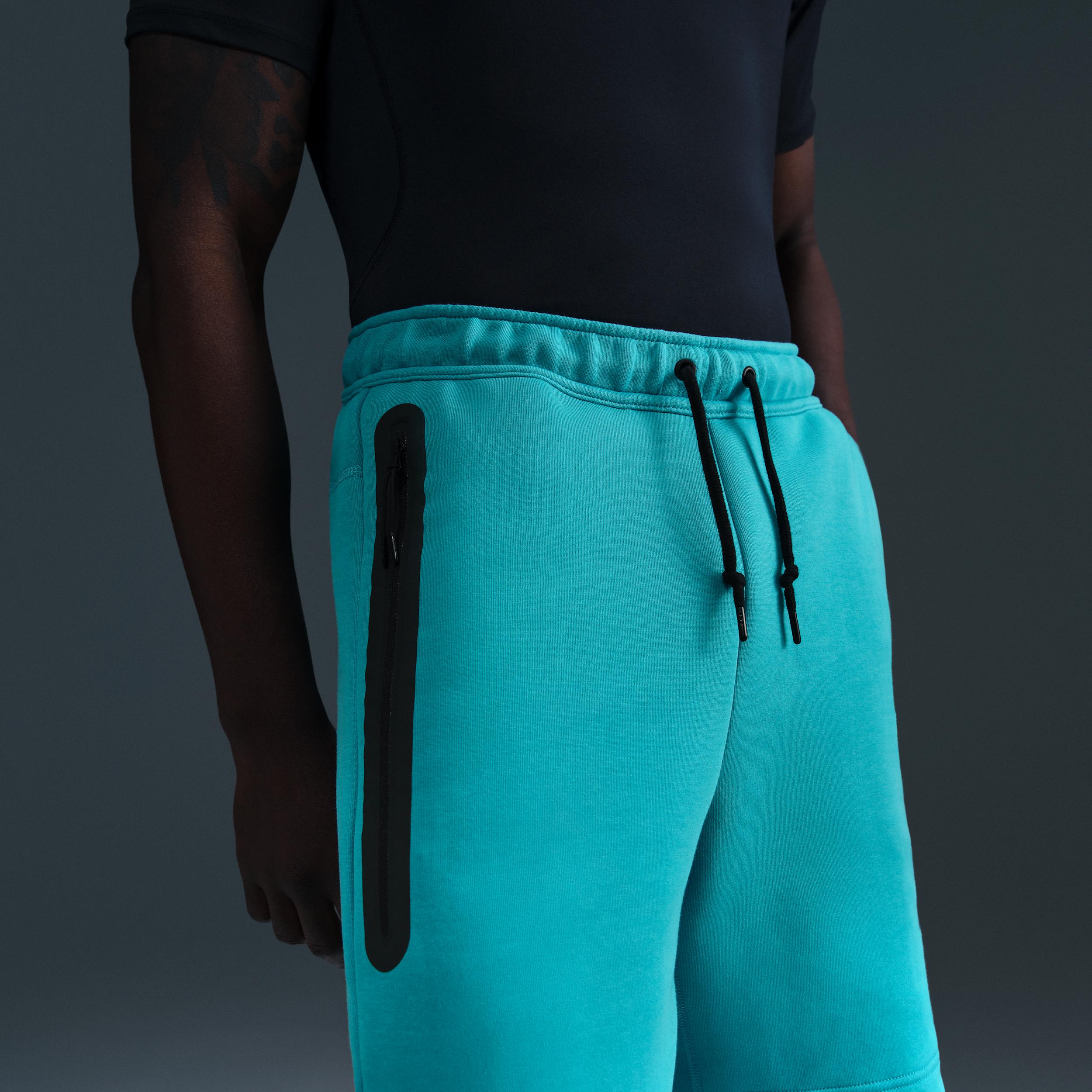 Mens Nike Sportswear Tech Fleece Shorts | FB8171-345 Product Image
