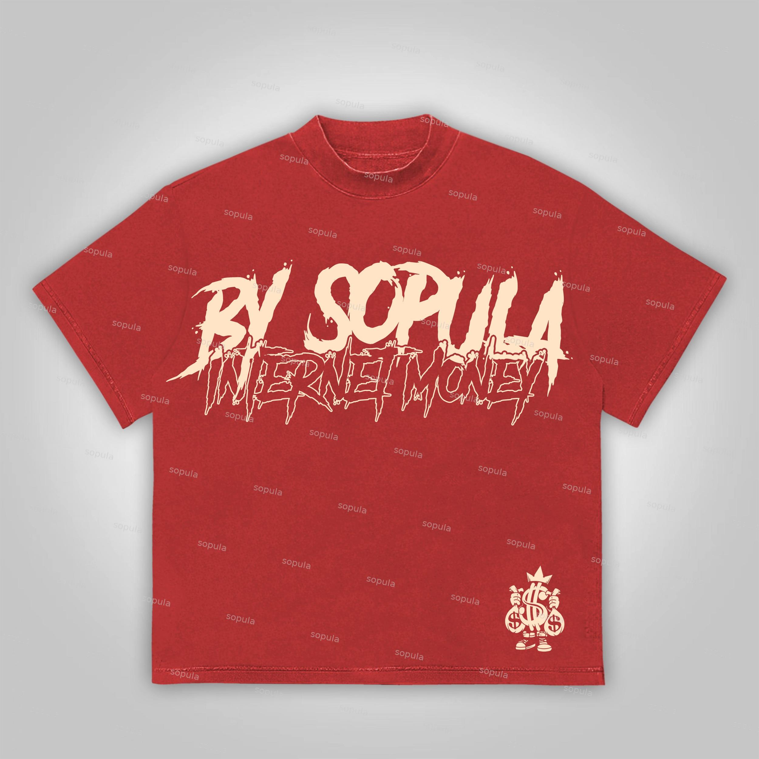 Sopula Internet Money Cotton T-shirt Product Image