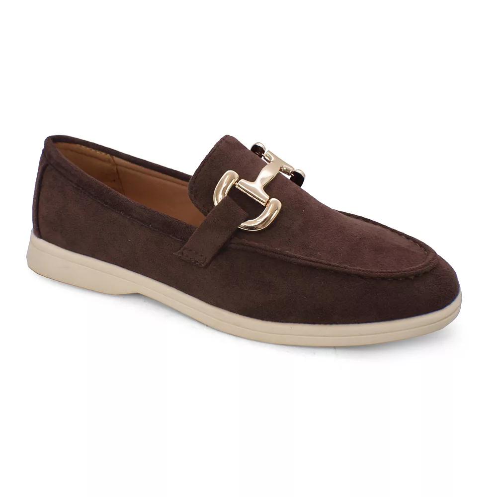 Yoki Carol Women's Casual Loafers, Size: 8, Brown Product Image