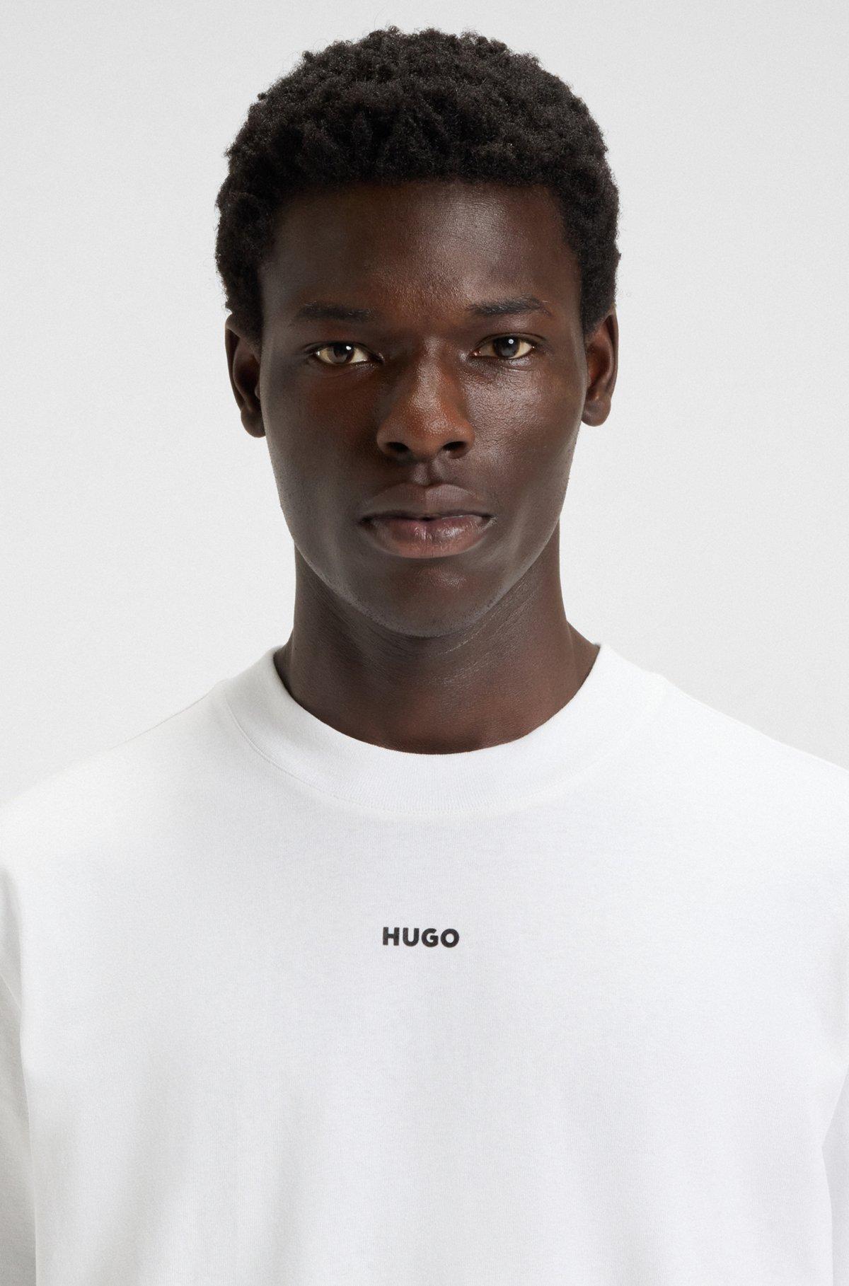 Relaxed-fit T-shirt in cotton with logo print Product Image