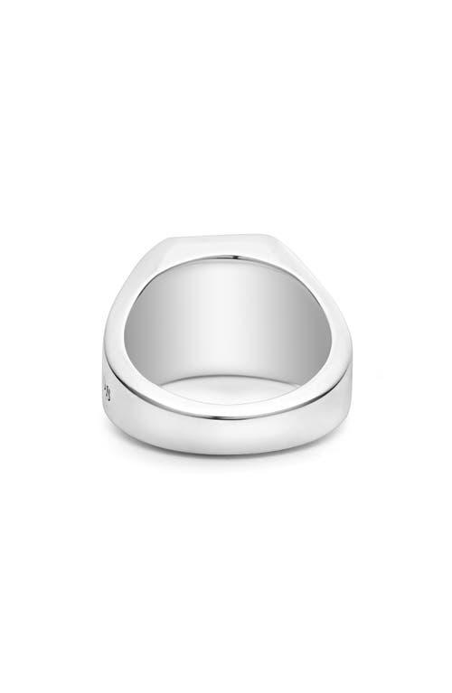 LAGOS Men's Anthem Caviar Signet Ring in Two-Tone at Nordstrom, Size 9 Product Image
