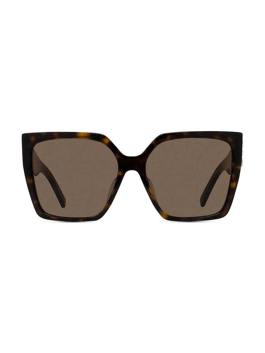 Womens 4G 57MM Square Sunglasses Product Image