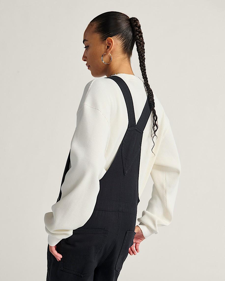 Sirelle Overalls in Black| Vans US Product Image