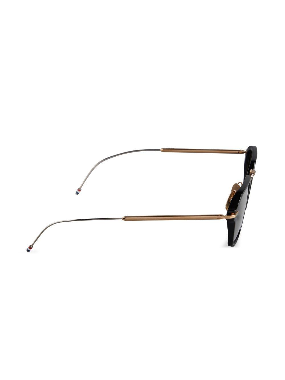 geometric-frame tinted sunglasses Product Image