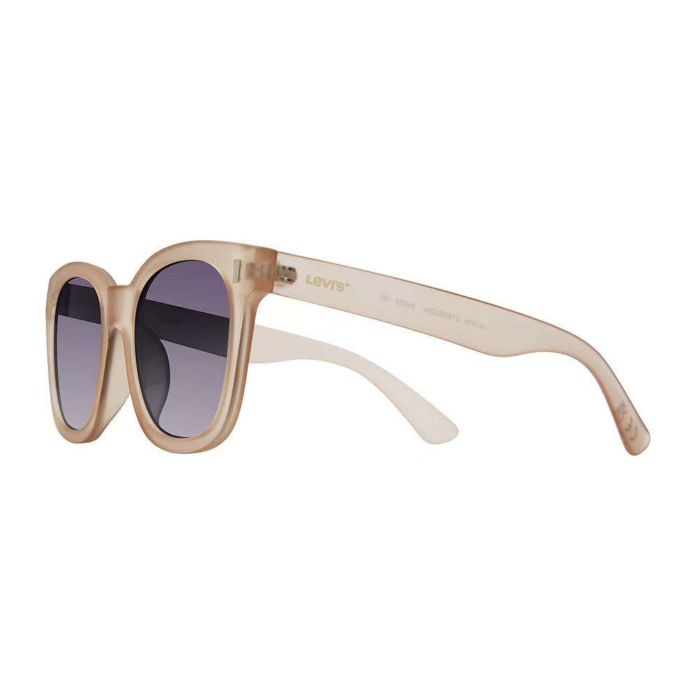 Women's Levi's® 54mm Fashion Square Sunglasses, Beige Product Image