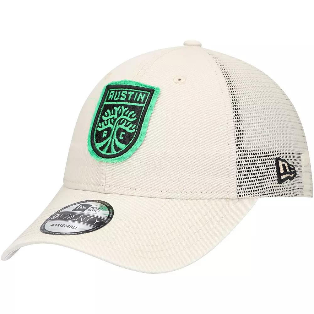 Men's New Era Tan Austin FC Game Day 9TWENTY Adjustable Trucker Hat, Afc Team Product Image