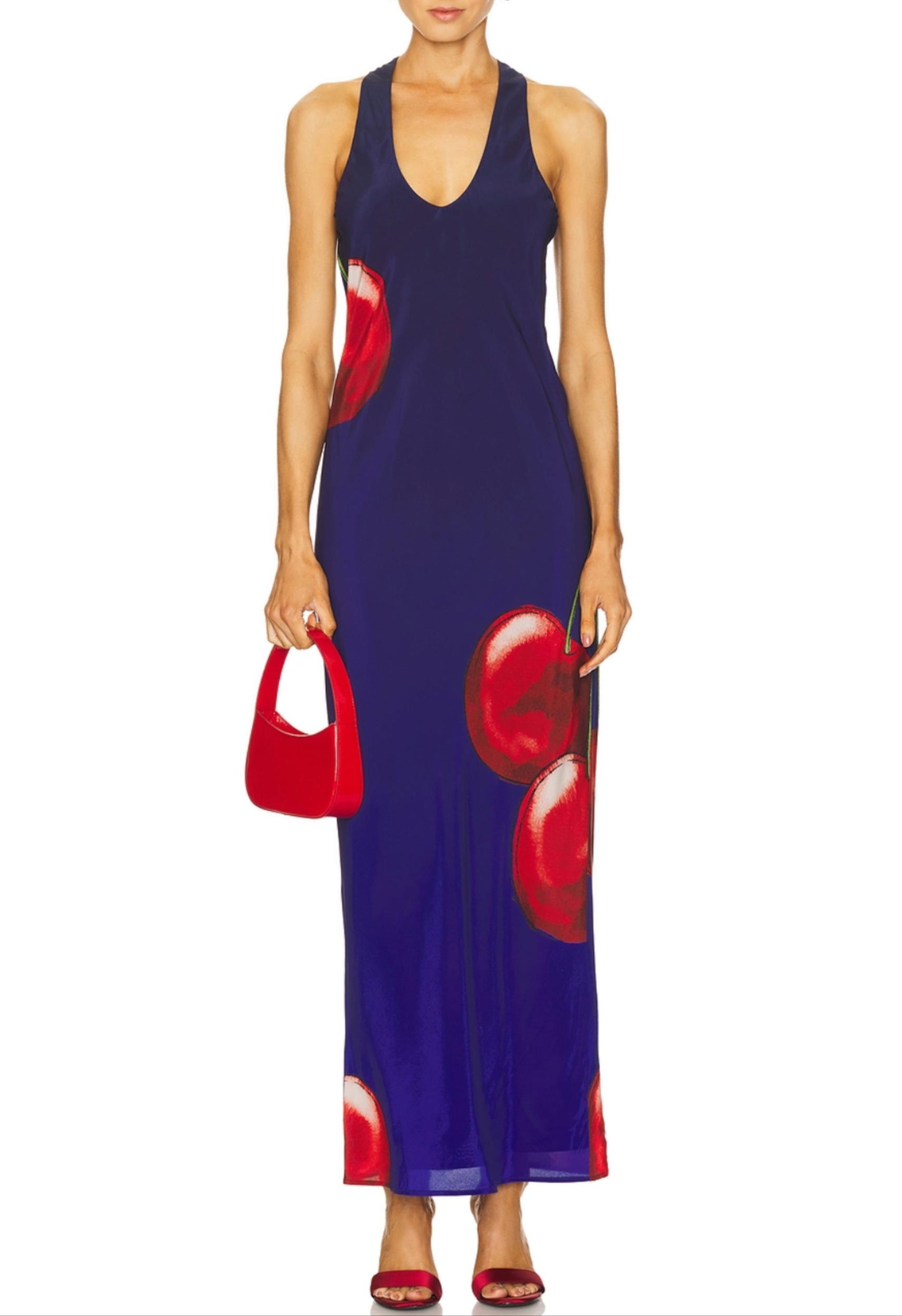 Night Cherry Maxi Dress Product Image