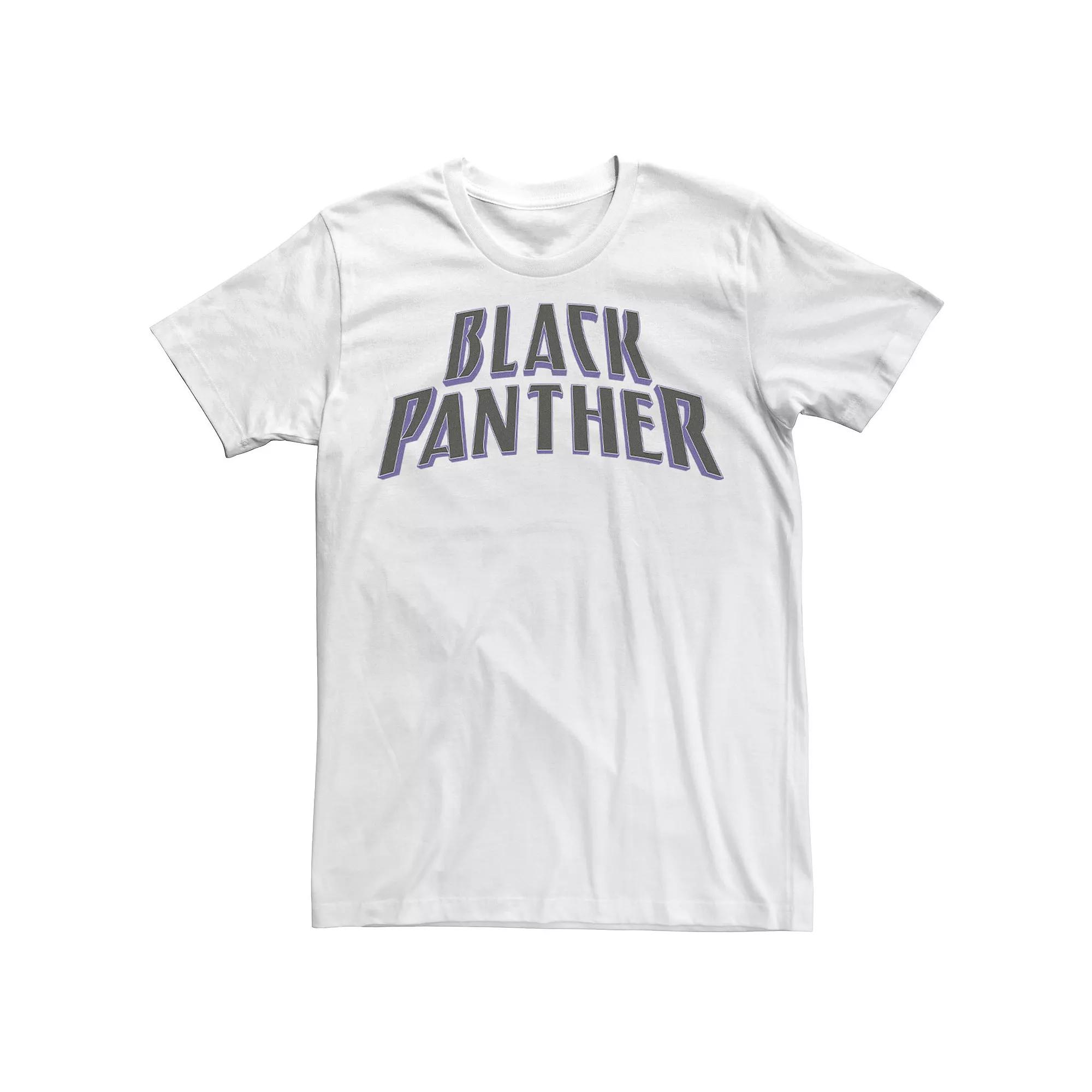 Men's Marvel Black Panther Movie Logo Tee,  Product Image