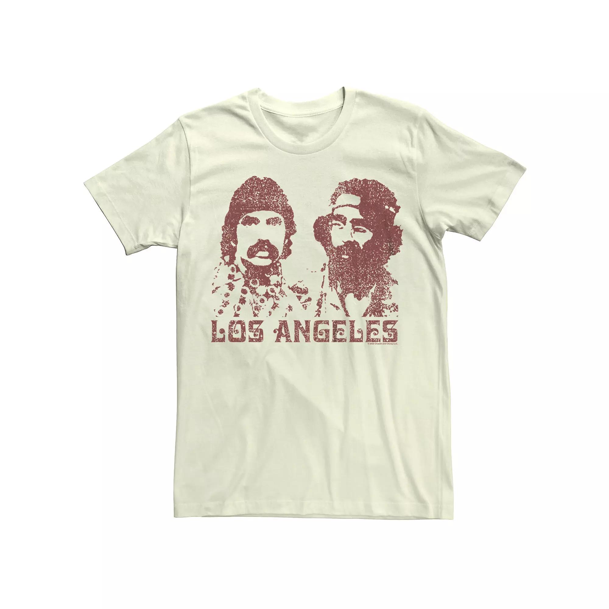 Men's Cheech And Chong Faded Draw Tee,  Product Image